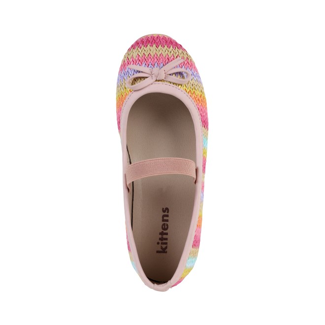 Kittens Girls Pink Casual Ballerinas (SKU: 78-72-24-25)