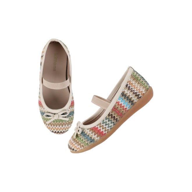 Kittens Girls Beige Casual Ballerinas (SKU: 78-72-20-25)