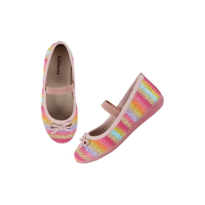 Kittens Girls Pink Casual Ballerinas (SKU: 78-72-24-25)