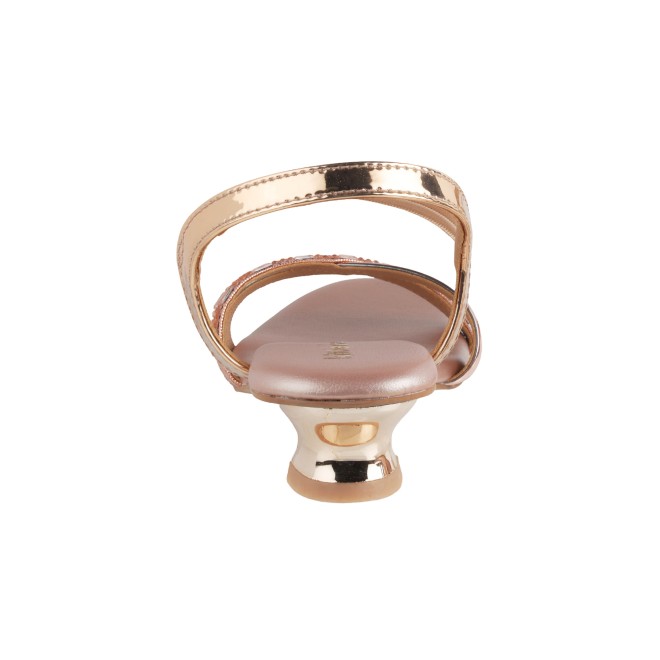 Kittens Girls Rose-gold Casual Sandals (SKU: 78-75-52-34)