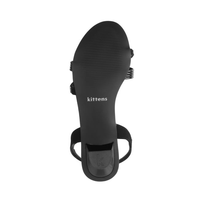 Kittens Girls Black Casual Sandals (SKU: 78-75-11-32)