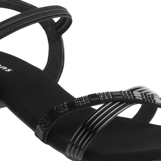 Kittens Girls Black Casual Sandals (SKU: 78-75-11-32)