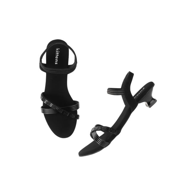 Kittens Girls Black Casual Sandals (SKU: 78-75-11-32)