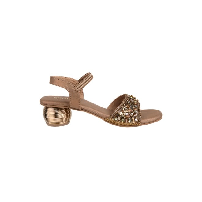 Kittens Girls Antic-gold Casual Sandals (SKU: 78-76-28-31)