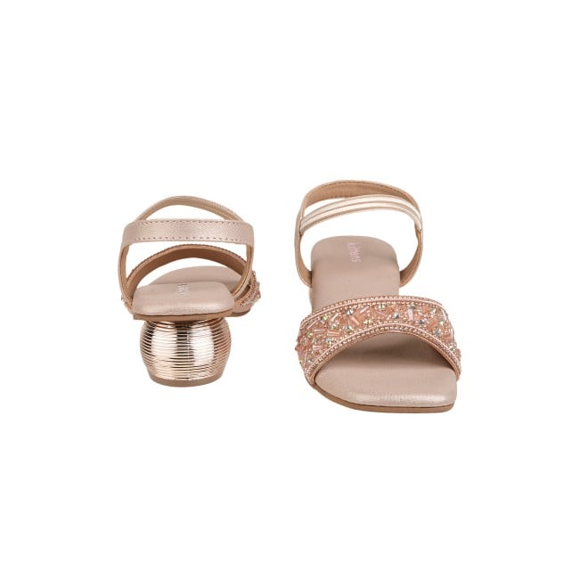 Kittens Girls Rose-gold Casual Sandals (SKU: 78-76-52-31)
