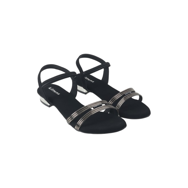 Kittens Girls Black Casual Sandals (SKU: 78-8-11-30)