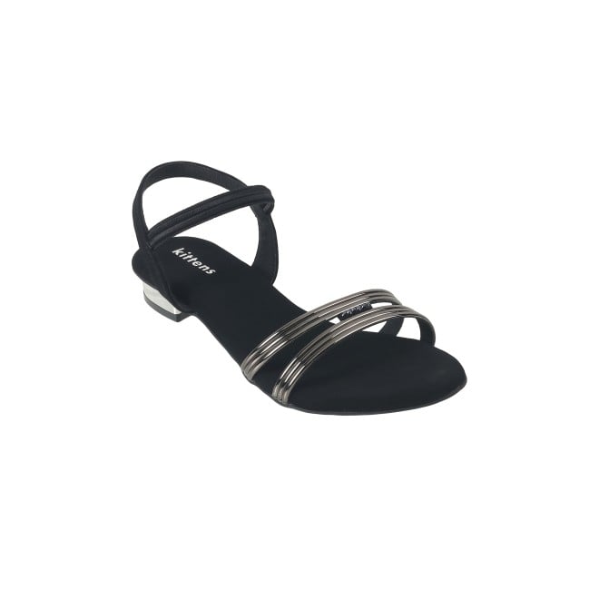 Kittens Girls Black Casual Sandals (SKU: 78-8-11-30)