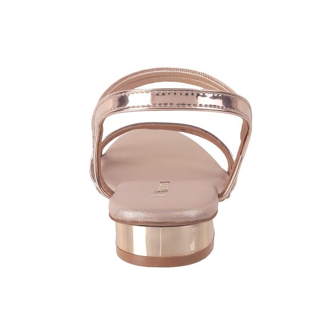 Kittens Girls Rose-gold Casual Sandals (SKU: 78-8-52-30)