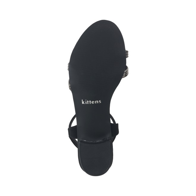 Kittens Girls Black Casual Sandals (SKU: 78-8-11-30)