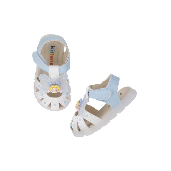 Kittens Girls Light-blue Casual Sandals (SKU: 78-9-32-19)
