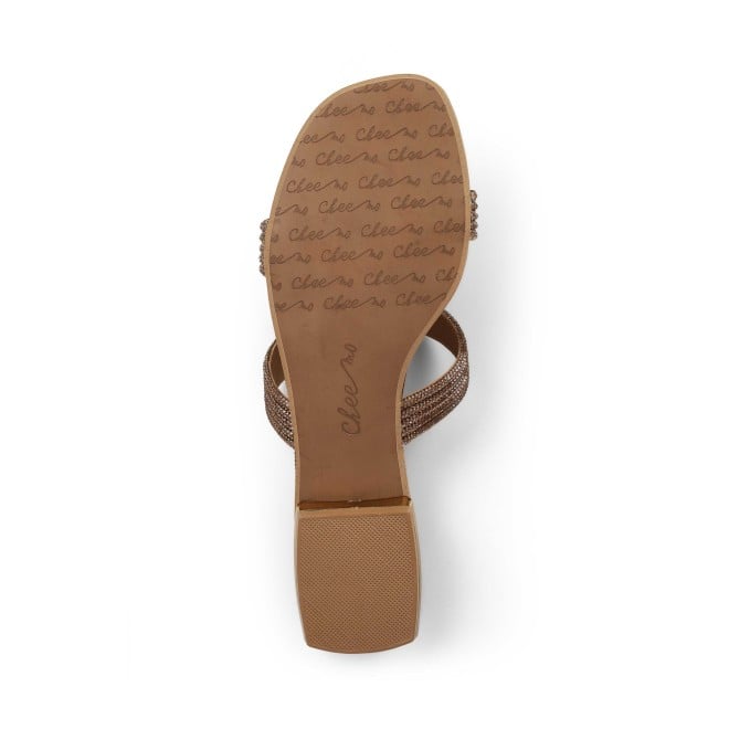 Cheemo Women Antic-gold Casual Slip Ons (SKU: 92-164-28-36)