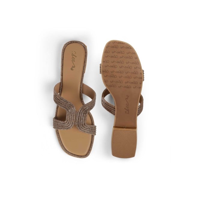 Cheemo Women Antic-gold Casual Slip Ons (SKU: 92-164-28-36)