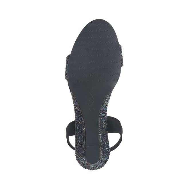 Cheemo Women Black Casual Sandals (SKU: 92-177-11-37)