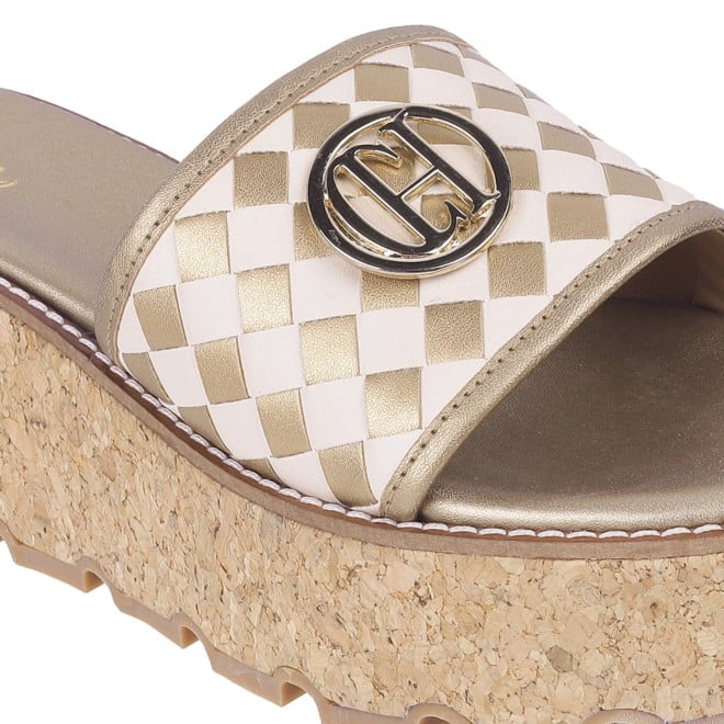 Cheemo Women Bronze Casual Slip Ons (SKU: 92-188-46-36)