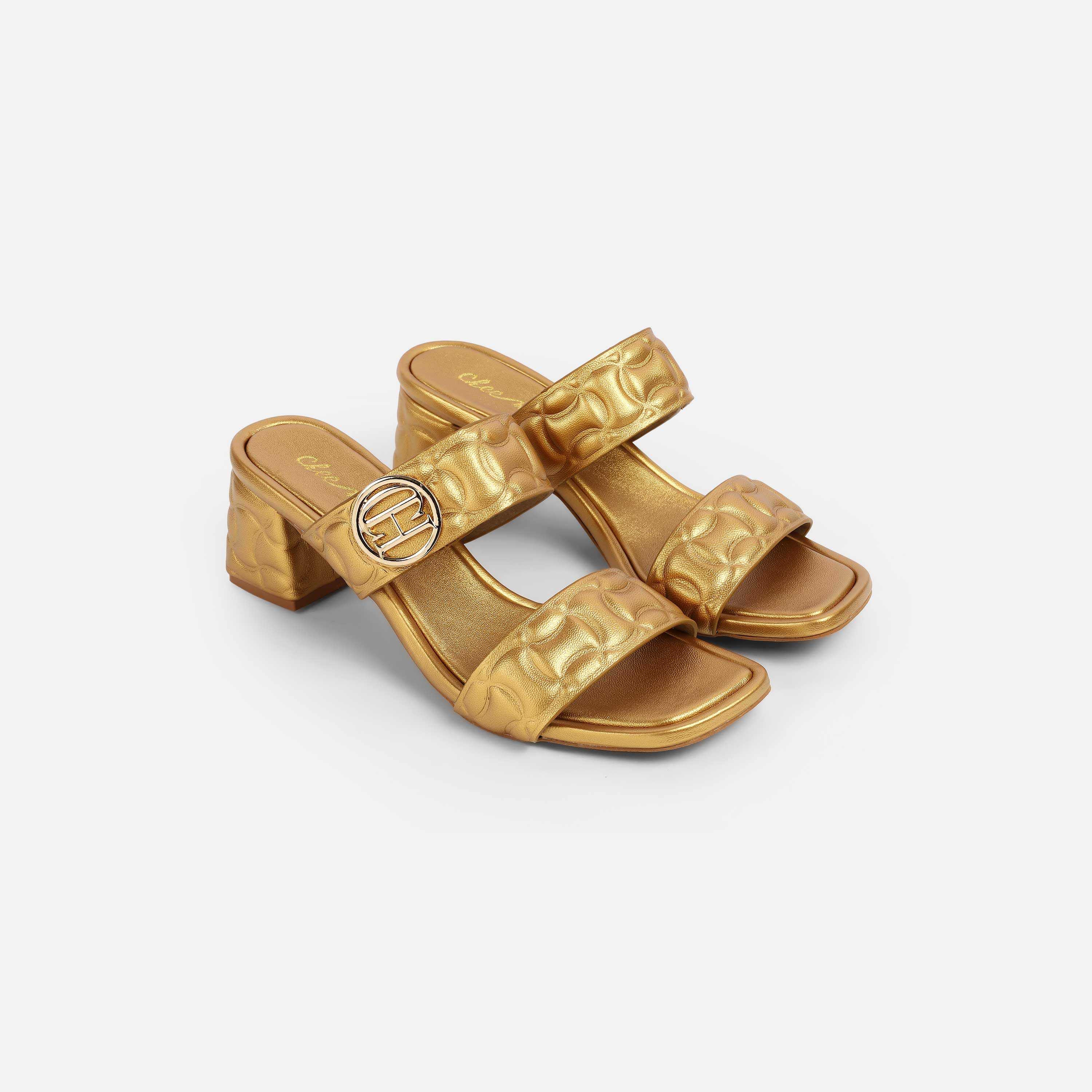 Cheemo Women Antic-gold Casual Slip Ons (SKU: 92-209-28-37)