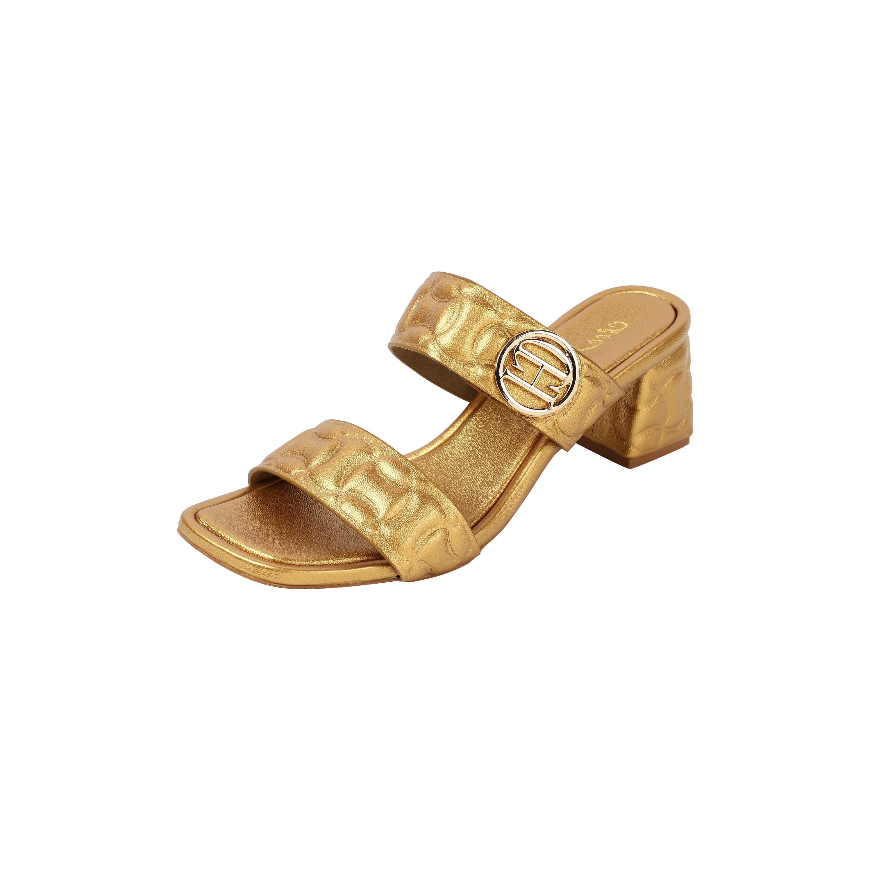 Cheemo Women Antic-gold Casual Slip Ons (SKU: 92-209-28-37)