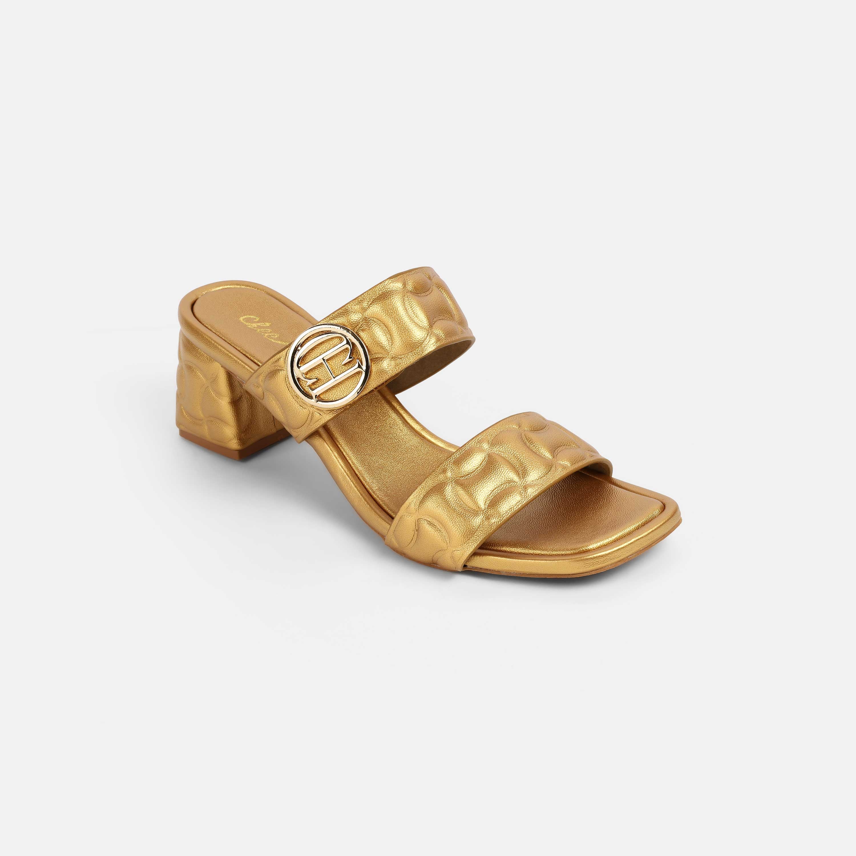 Cheemo Women Antic-gold Casual Slip Ons (SKU: 92-209-28-37)