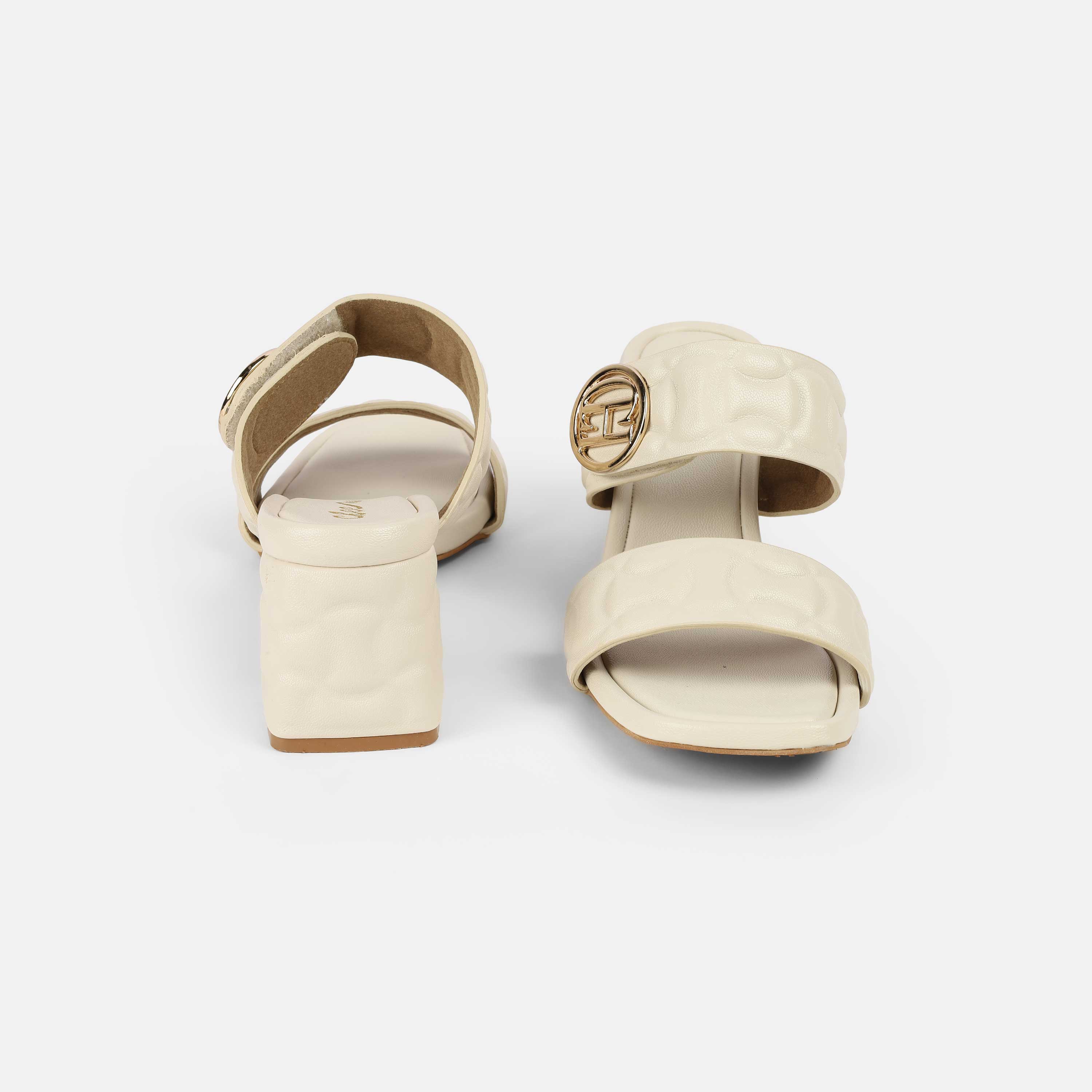 Cheemo Women Beige Casual Slip Ons (SKU: 92-209-20-38)