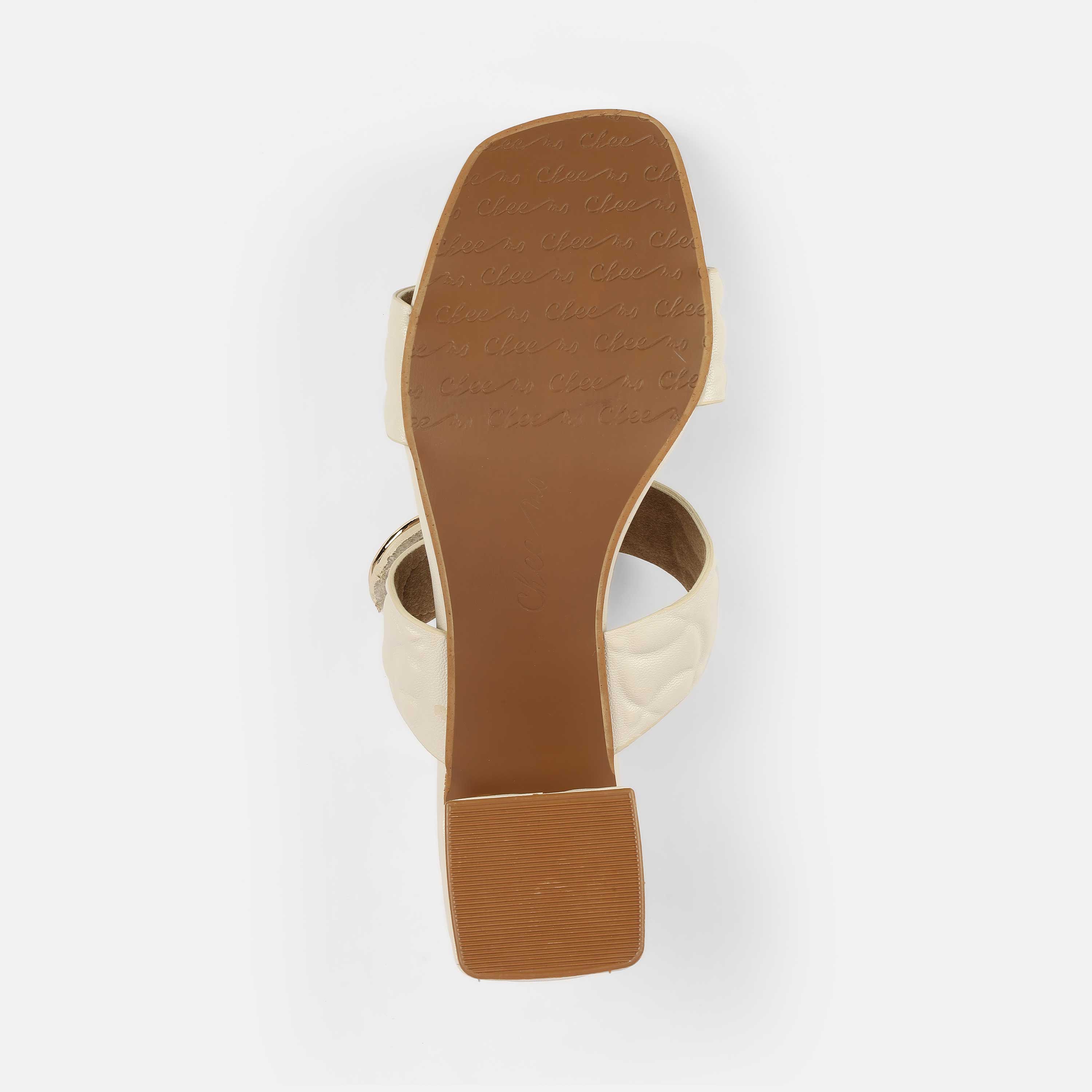 Cheemo Women Beige Casual Slip Ons (SKU: 92-209-20-38)