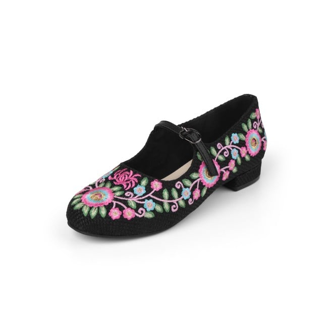 Cheemo Women Black Casual Ballerinas (SKU: 92-213-11-37)