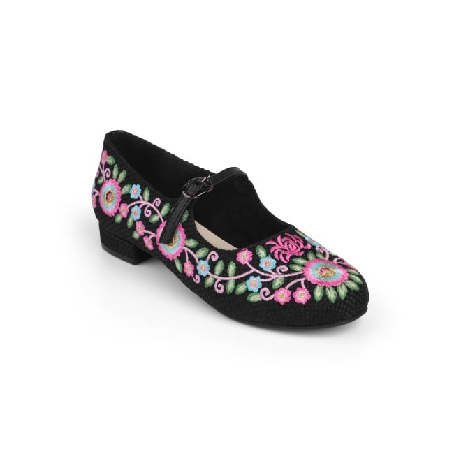 Cheemo Women Black Casual Ballerinas (SKU: 92-213-11-37)