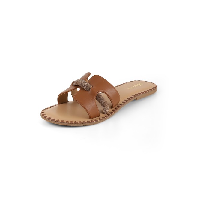 Cheemo Women Antic-gold Casual Slip Ons (SKU: 92-229-28-36)