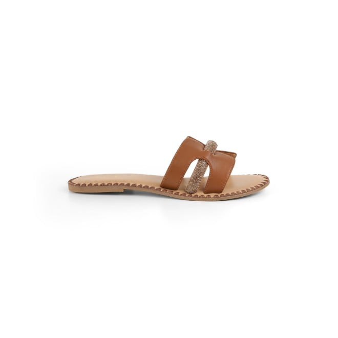 Cheemo Women Antic-gold Casual Slip Ons (SKU: 92-229-28-36)