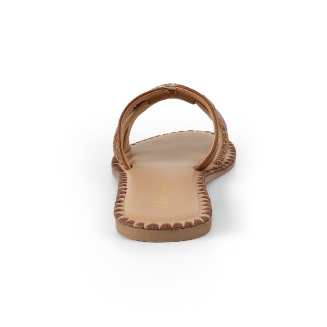 Cheemo Women Antic-gold Casual Slip Ons (SKU: 92-229-28-36)