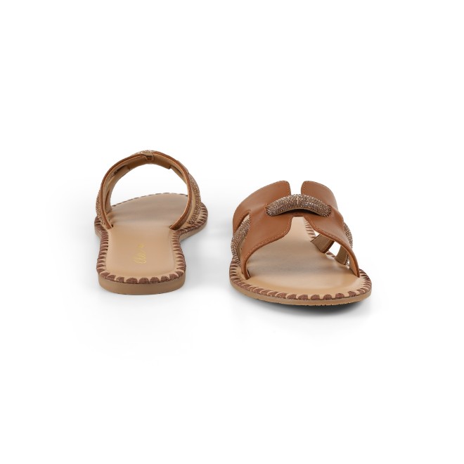 Cheemo Women Antic-gold Casual Slip Ons (SKU: 92-229-28-36)