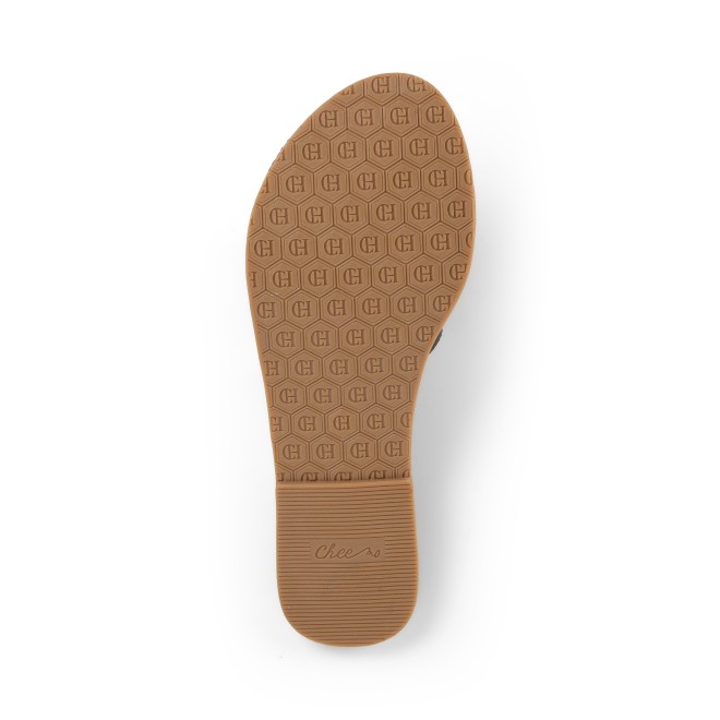 Cheemo Women Black Casual Slip Ons (SKU: 92-229-11-36)