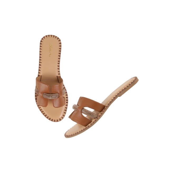 Cheemo Women Antic-gold Casual Slip Ons (SKU: 92-229-28-36)