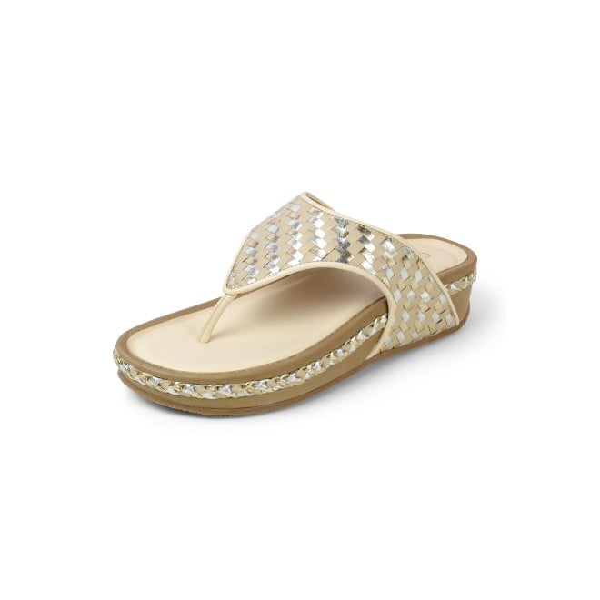 Cheemo Women Beige Casual Slippers (SKU: 92-245-20-37)
