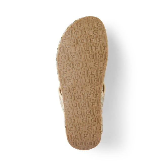 Cheemo Women Beige Casual Slippers (SKU: 92-245-20-37)