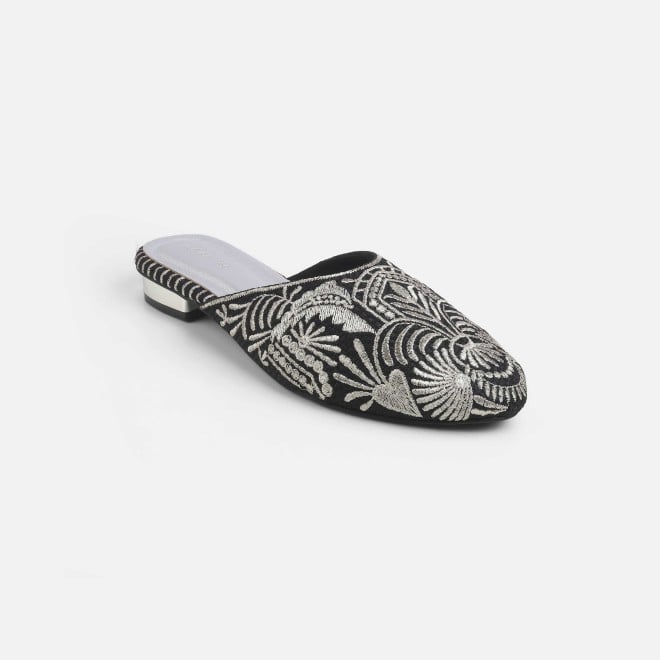 Cheemo Women Silver Wedding Slip Ons (SKU: 92-311-27-37)
