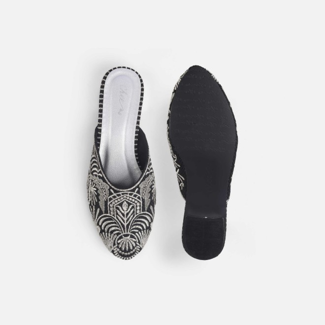 Cheemo Women Silver Wedding Slip Ons (SKU: 92-311-27-37)