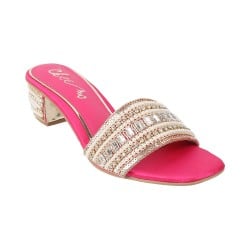 Women Rani-Pink Ethnic Sandals