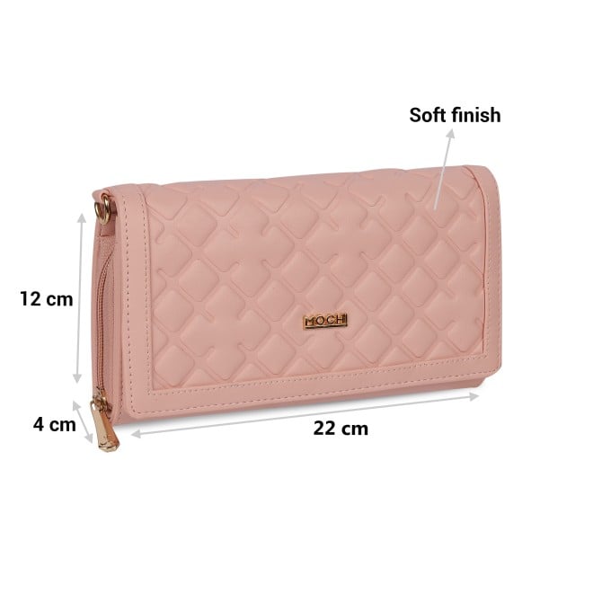 Mochi Women Pink Womens Wallets Flap Over Sling (SKU: 95-103-24-10)