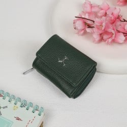 Women Green Womens Wallets Bifold