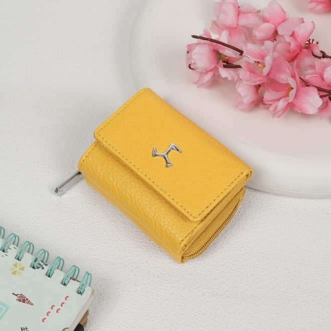 Mochi Women Yellow Womens Wallets Bifold