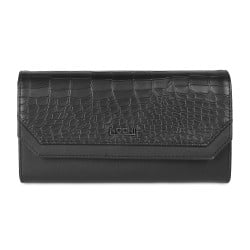 Women Black Womens Wallets Bifold