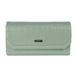 Women Green Womens Wallets Bifold