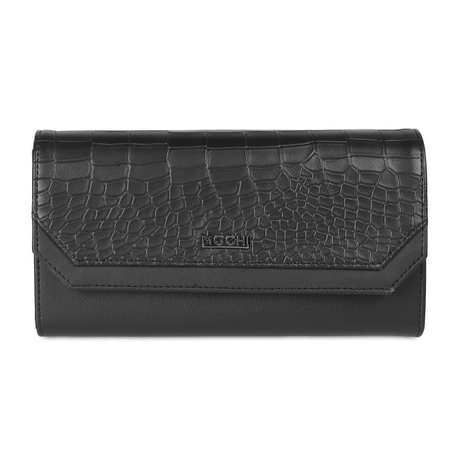 Mochi Women Black Womens Wallets Bifold