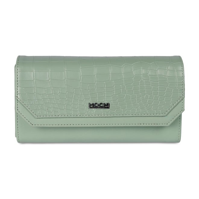 Mochi Women Green Womens Wallets Bifold