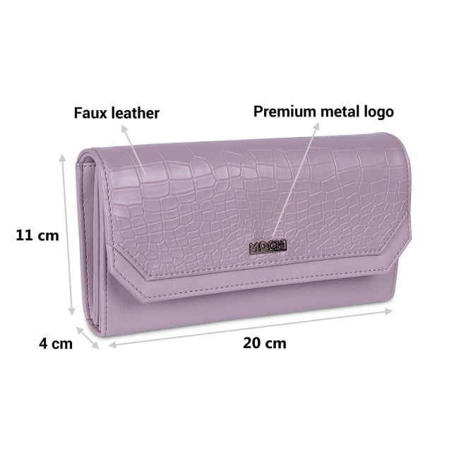 Mochi Women Purple Womens Wallets Bifold (SKU: 95-134-26-10)