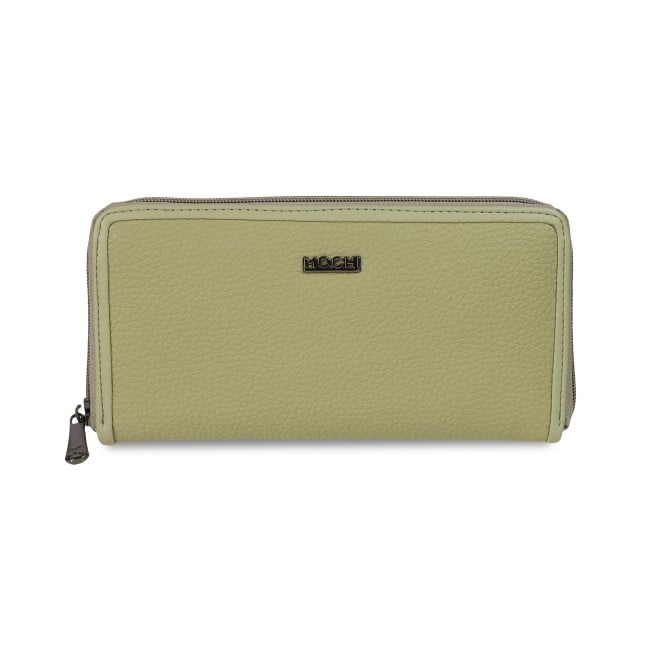 Mochi Women Green Womens Wallets Zip Around (SKU: 95-135-21-10)