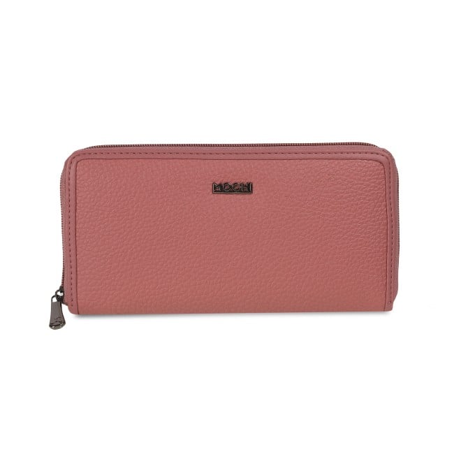 Mochi Women Peach Womens Wallets Zip Around (SKU: 95-135-80-10)