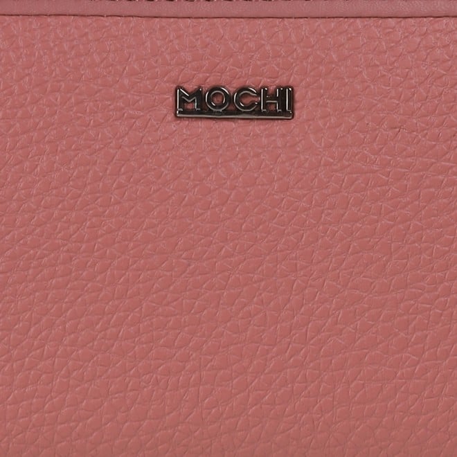 Mochi Women Peach Womens Wallets Zip Around (SKU: 95-135-80-10)