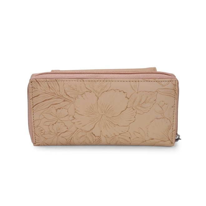 Mochi Women Beige Womens Wallets Zip Around (SKU: 95-138-20-10)
