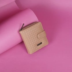 Women Beige Womens Wallets Zip Around