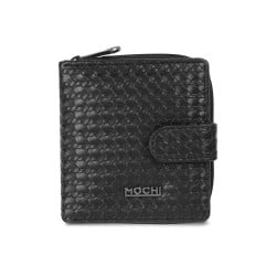 Women Black Womens Wallets Zip Around